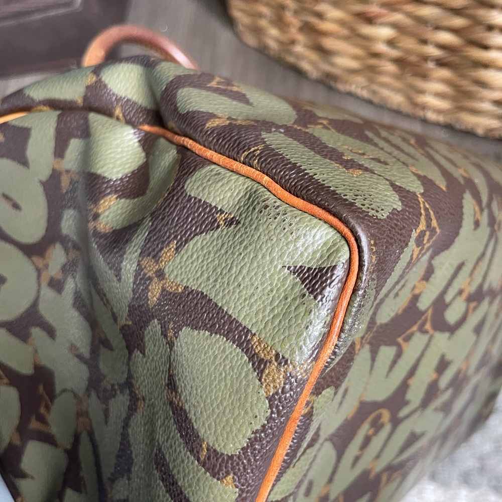 Louis Vuitton Monogram Graphite Graffiti Speedy - Picture 2 of 12
